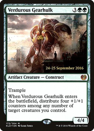 Verdurous Gearhulk [Kaladesh Promos] | GnG Games