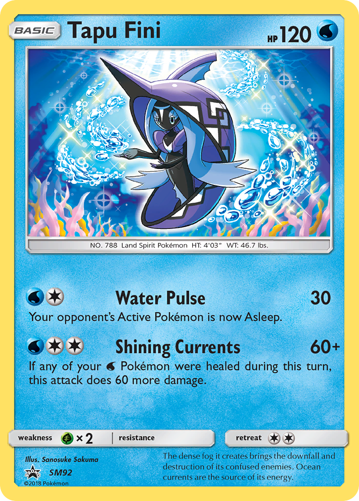 Tapu Fini (SM92) [Sun & Moon: Black Star Promos] | GnG Games