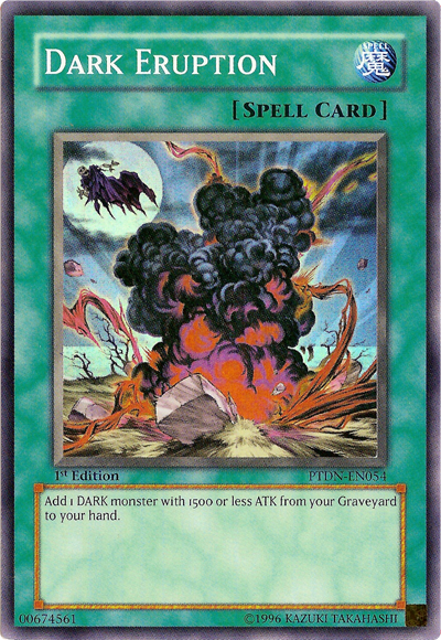 Dark Eruption [PTDN-EN054] Super Rare | GnG Games