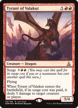 Tyrant of Valakut [Oath of the Gatewatch Promos] | GnG Games