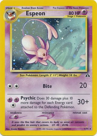 Espeon (1/75) [Neo Discovery Unlimited] | GnG Games