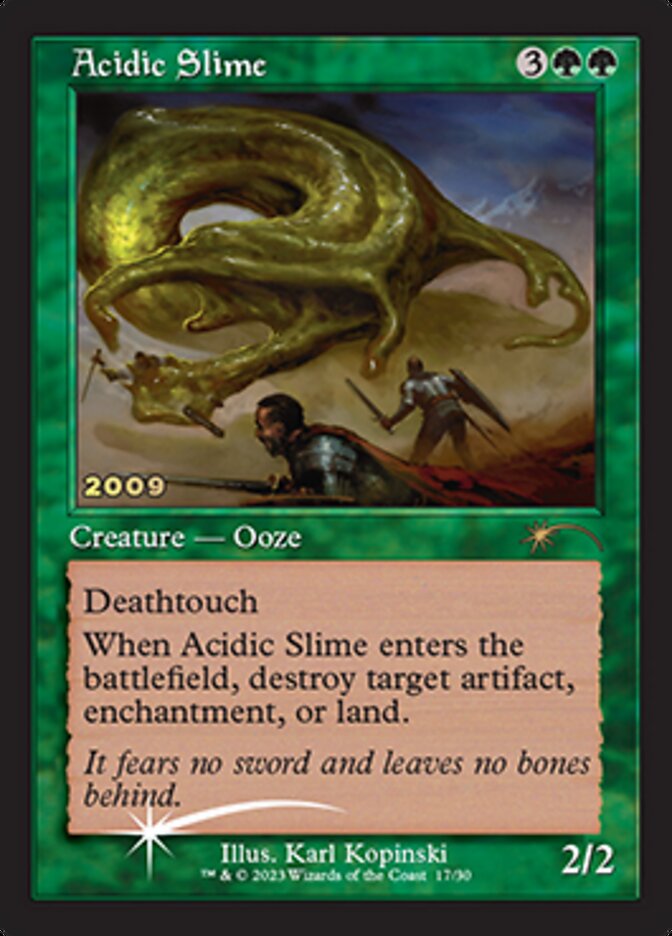 Acidic Slime [30th Anniversary Promos] | GnG Games