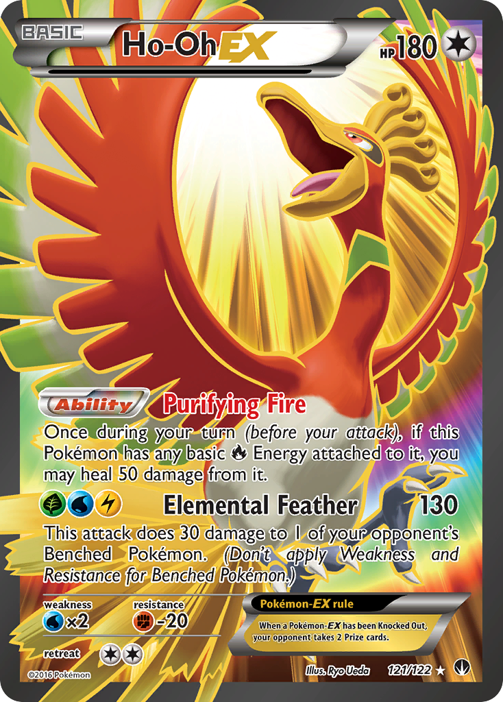 Ho-Oh EX (121/122) [XY: BREAKpoint] | GnG Games