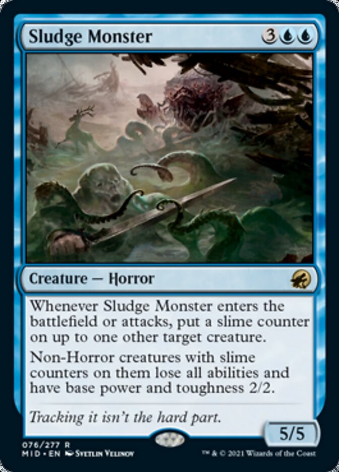 Sludge Monster [Innistrad: Midnight Hunt] | GnG Games