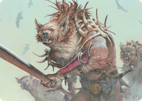 Gnoll Art Card [Dungeons & Dragons: Adventures in the Forgotten Realms Art Series] | GnG Games