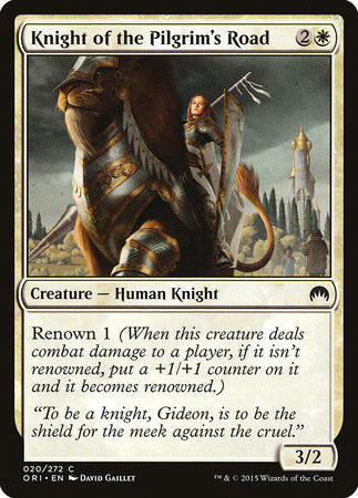 Knight of the Pilgrim's Road [Magic Origins] | GnG Games