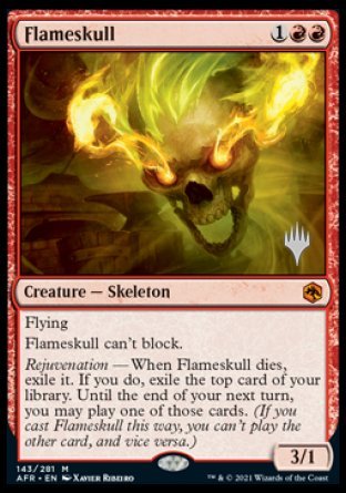 Flameskull (Promo Pack) [Dungeons & Dragons: Adventures in the Forgotten Realms Promos] | GnG Games