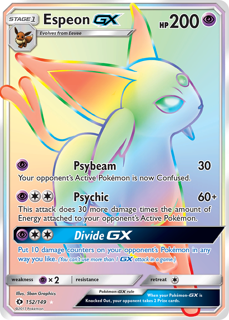 Espeon GX (152/149) [Sun & Moon: Base Set] | GnG Games