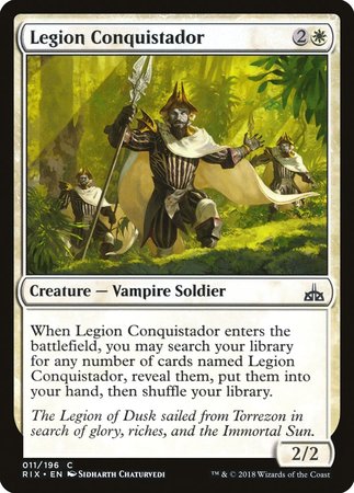 Legion Conquistador [Rivals of Ixalan] | GnG Games