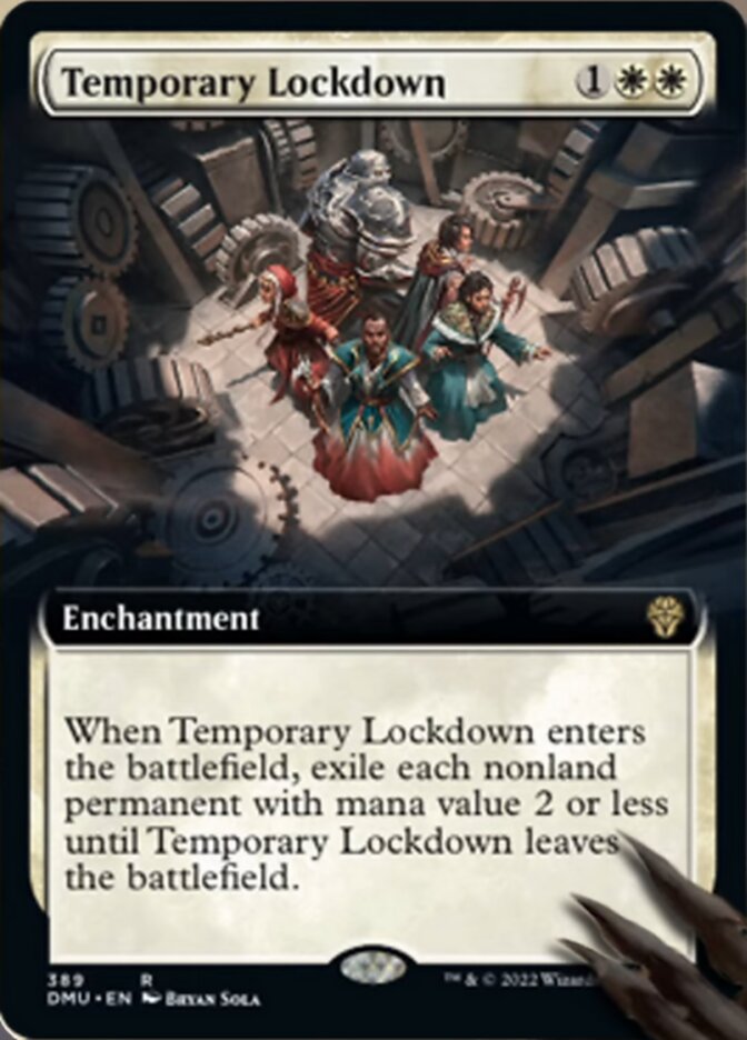 Temporary Lockdown (Extended Art) [Dominaria United] | GnG Games