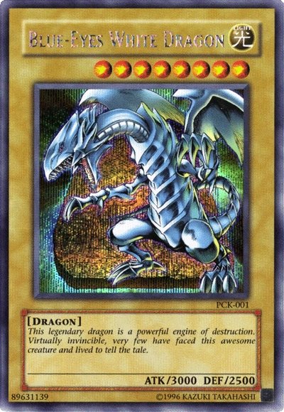 Blue-Eyes White Dragon (Power of Chaos: Kaiba the Revenge) [PCK-001] Secret Rare | GnG Games