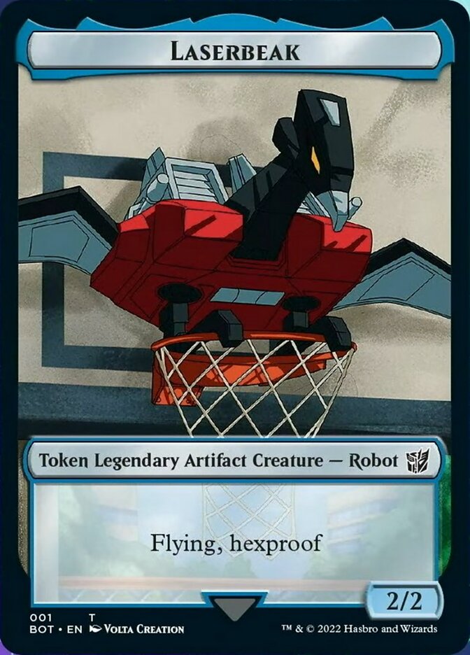 Laserbeak [Transformers Tokens] | GnG Games