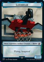 Powerstone // Laserbeak Double-Sided Token [The Brothers' War Tokens] | GnG Games