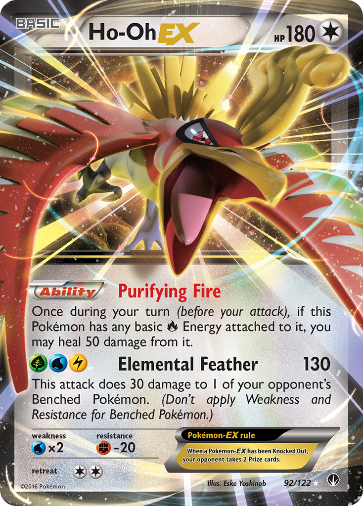 Ho-Oh EX (92/122) [XY: BREAKpoint] | GnG Games