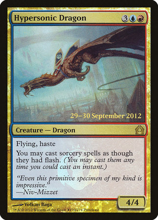 Hypersonic Dragon [Return to Ravnica Promos] | GnG Games