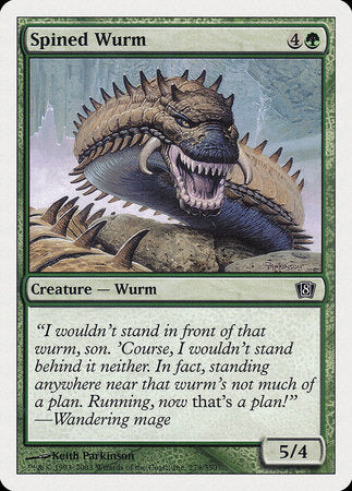 Spined Wurm [Eighth Edition] | GnG Games