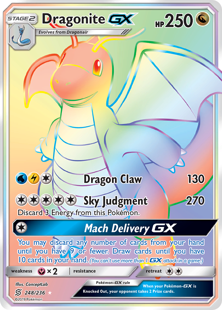 Dragonite GX (248/236) [Sun & Moon: Unified Minds] | GnG Games