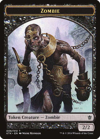 Zombie Token [Khans of Tarkir Tokens] | GnG Games