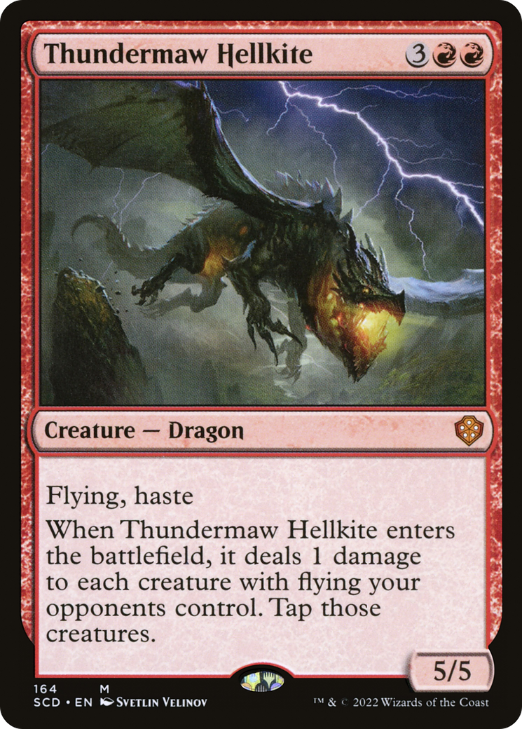 Thundermaw Hellkite [Starter Commander Decks] | GnG Games