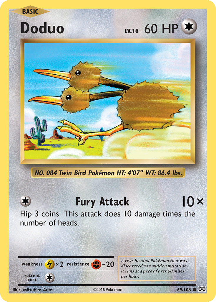 Doduo (69/108) [XY: Evolutions] | GnG Games