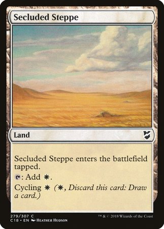 Secluded Steppe [Commander 2018] | GnG Games