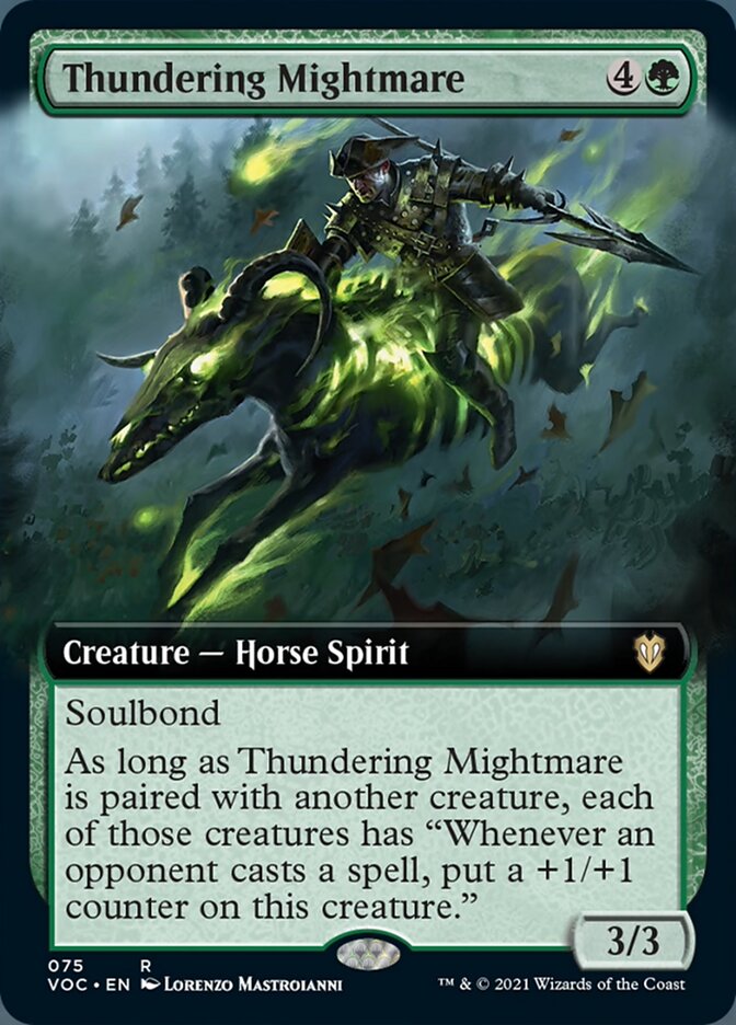 Thundering Mightmare (Extended) [Innistrad: Crimson Vow Commander] | GnG Games