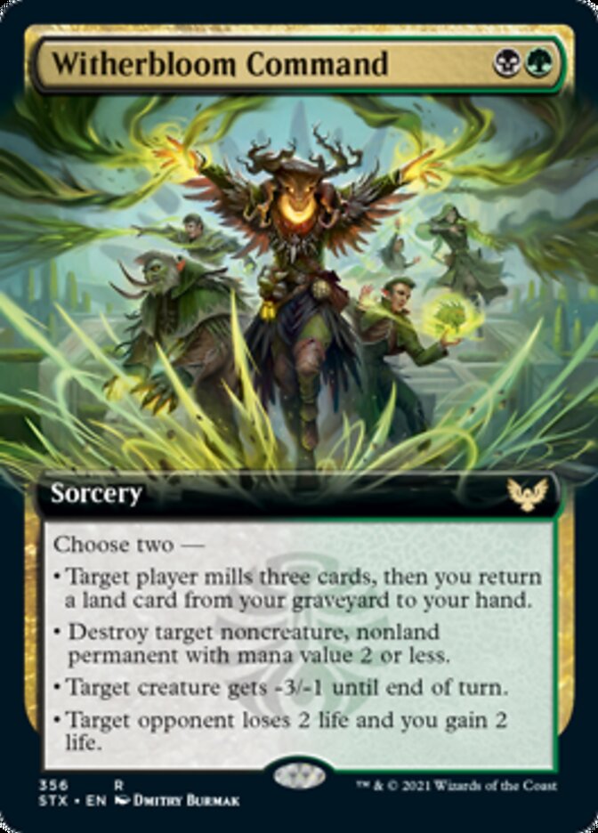 Witherbloom Command (Extended) [Strixhaven: School of Mages] | GnG Games