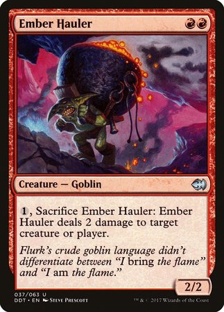 Ember Hauler [Duel Decks: Merfolk vs. Goblins] | GnG Games