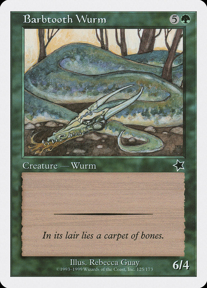 Barbtooth Wurm [Starter 1999] | GnG Games