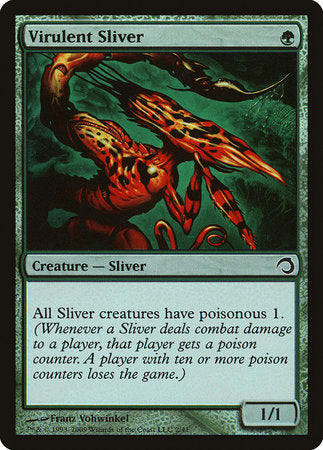 Virulent Sliver [Premium Deck Series: Slivers] | GnG Games