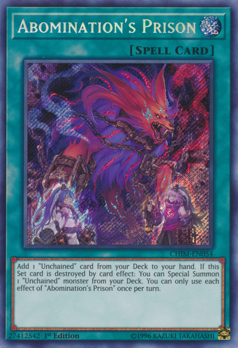 Abomination's Prison [CHIM-EN054] Secret Rare | GnG Games