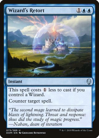 Wizard's Retort [Dominaria] | GnG Games