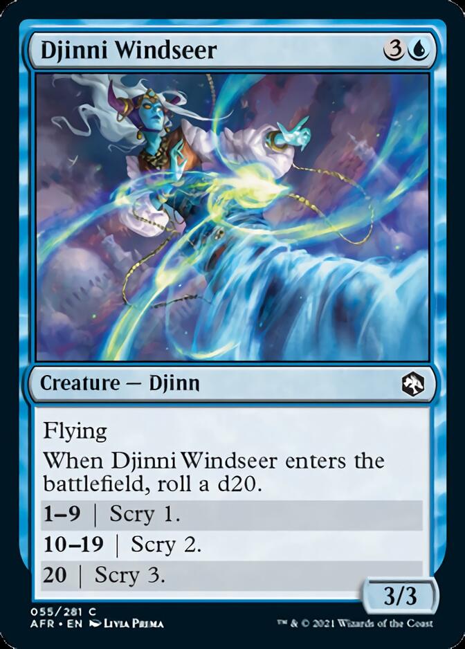 Djinni Windseer [Dungeons & Dragons: Adventures in the Forgotten Realms] | GnG Games