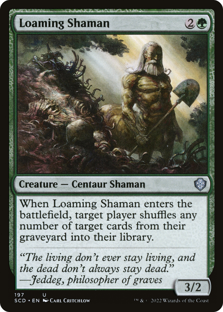 Loaming Shaman [Starter Commander Decks] | GnG Games