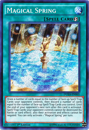 Magical Spring [DUEA-EN065] Secret Rare | GnG Games