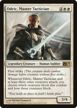 Odric, Master Tactician [Magic 2013] | GnG Games