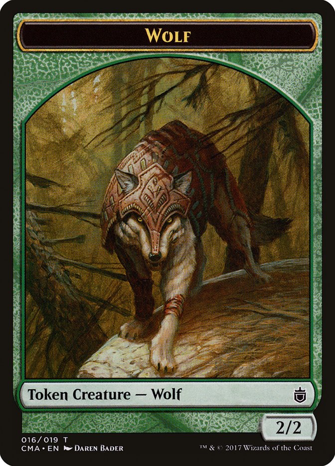 Wolf (016/019) [Commander Anthology Tokens] | GnG Games