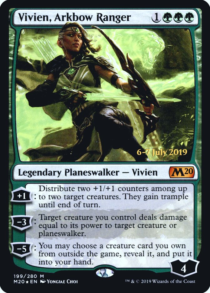 Vivien, Arkbow Ranger  [Core Set 2020 Prerelease Promos] | GnG Games