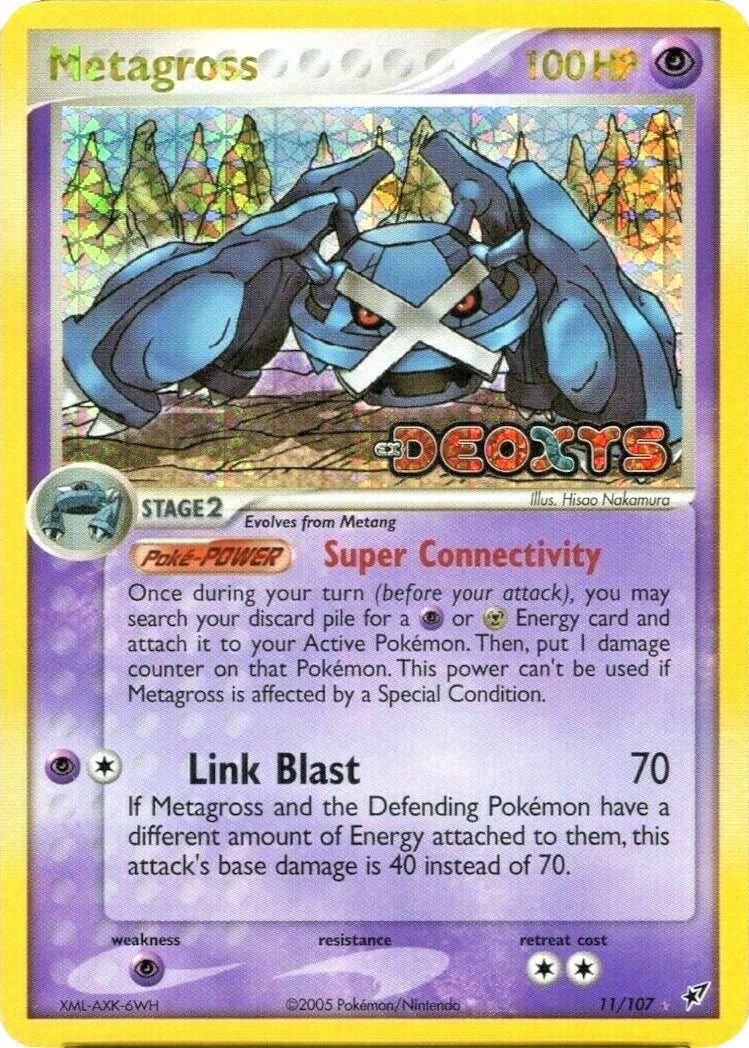 Metagross (11/107) (Stamped) [EX: Deoxys] | GnG Games