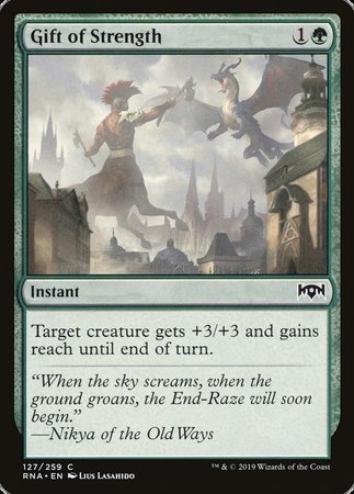 Gift of Strength [Ravnica Allegiance] | GnG Games