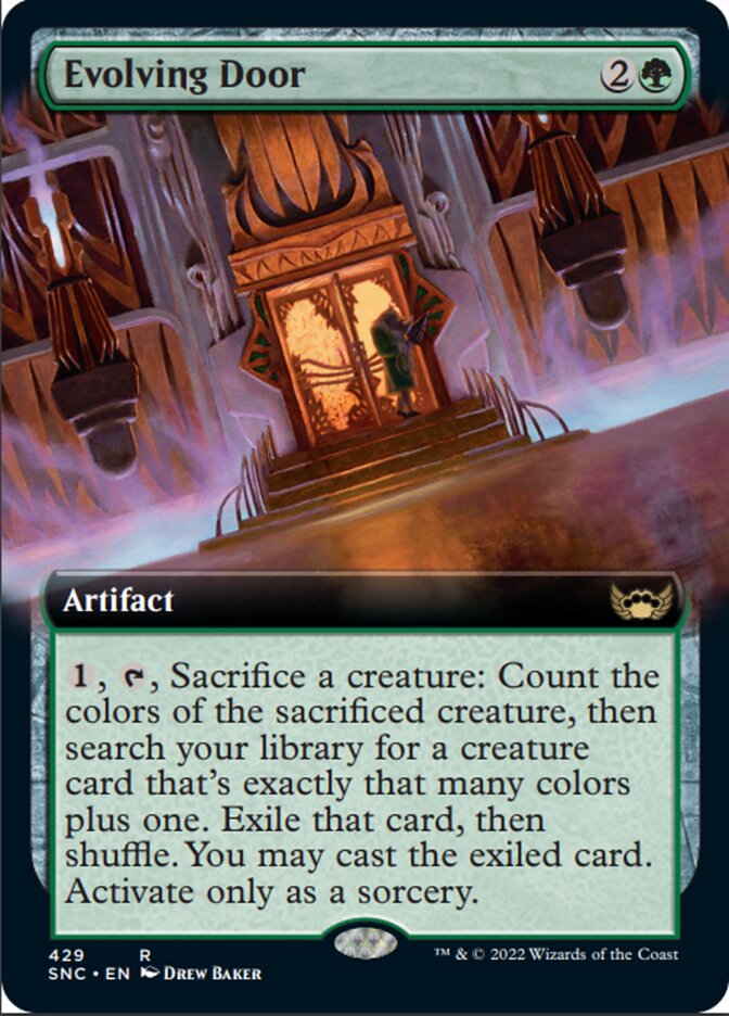 Evolving Door (Extended Art) [Streets of New Capenna] | GnG Games