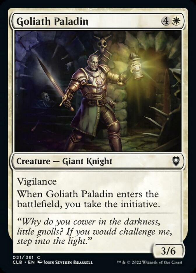 Goliath Paladin [Commander Legends: Battle for Baldur's Gate] | GnG Games