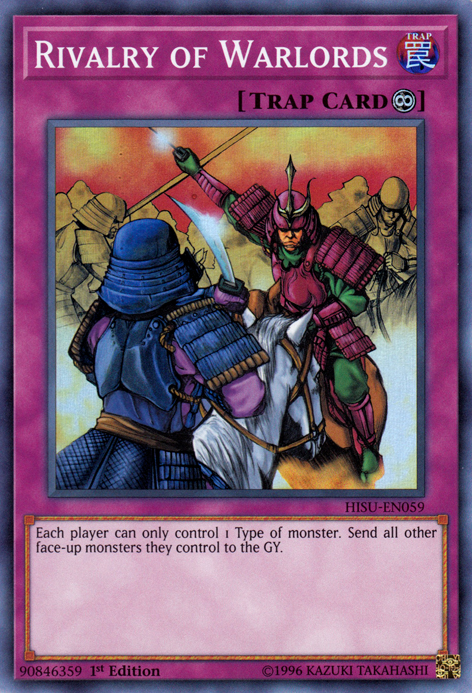 Rivalry of Warlords [HISU-EN059] Super Rare | GnG Games