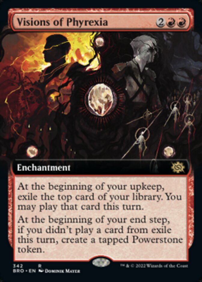 Visions of Phyrexia (Extended Art) [The Brothers' War] | GnG Games