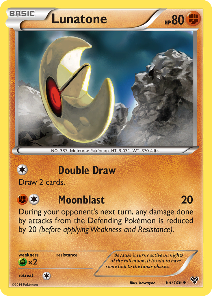 Lunatone (63/146) [XY: Base Set] | GnG Games