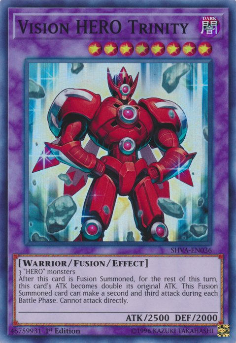 Vision HERO Trinity [SHVA-EN036] Super Rare | GnG Games