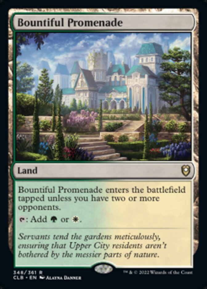 Bountiful Promenade [Commander Legends: Battle for Baldur's Gate] | GnG Games
