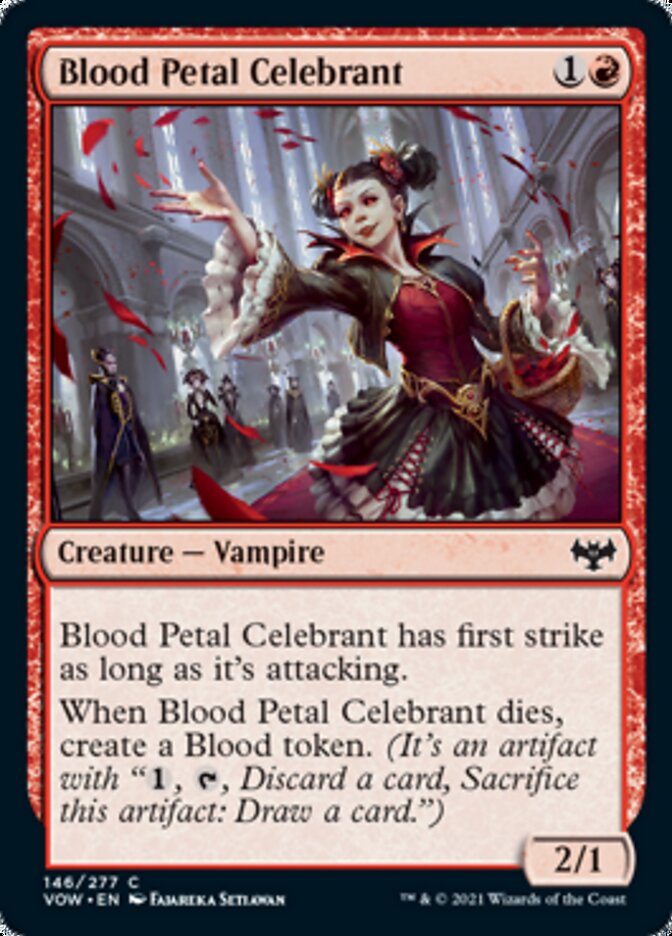 Blood Petal Celebrant [Innistrad: Crimson Vow] | GnG Games