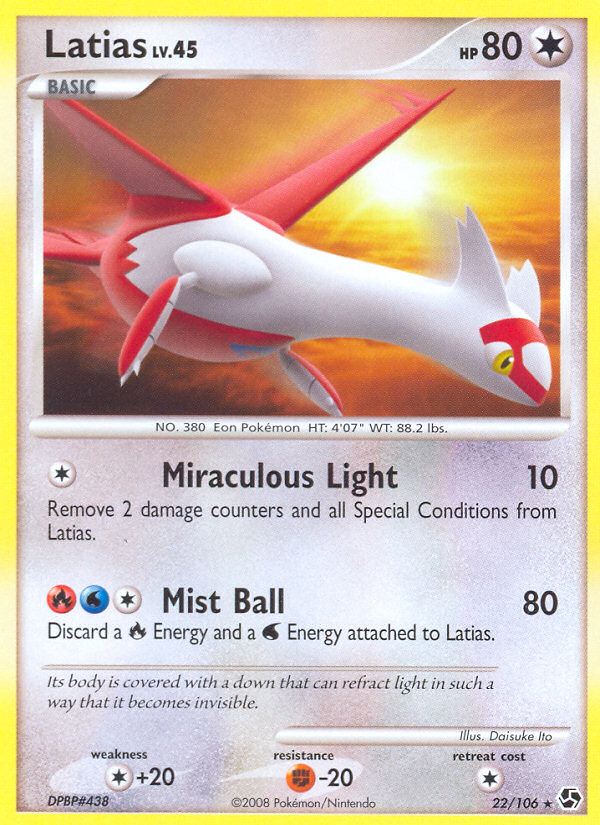 Latias (22/106) [Diamond & Pearl: Great Encounters] | GnG Games