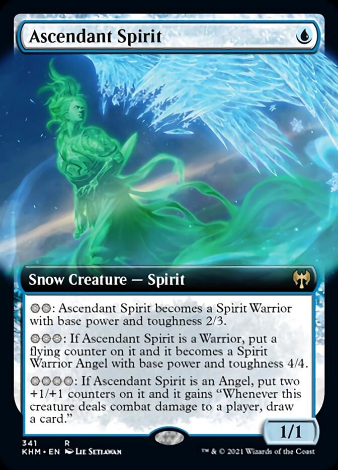 Ascendant Spirit (Extended Art) [Kaldheim] | GnG Games